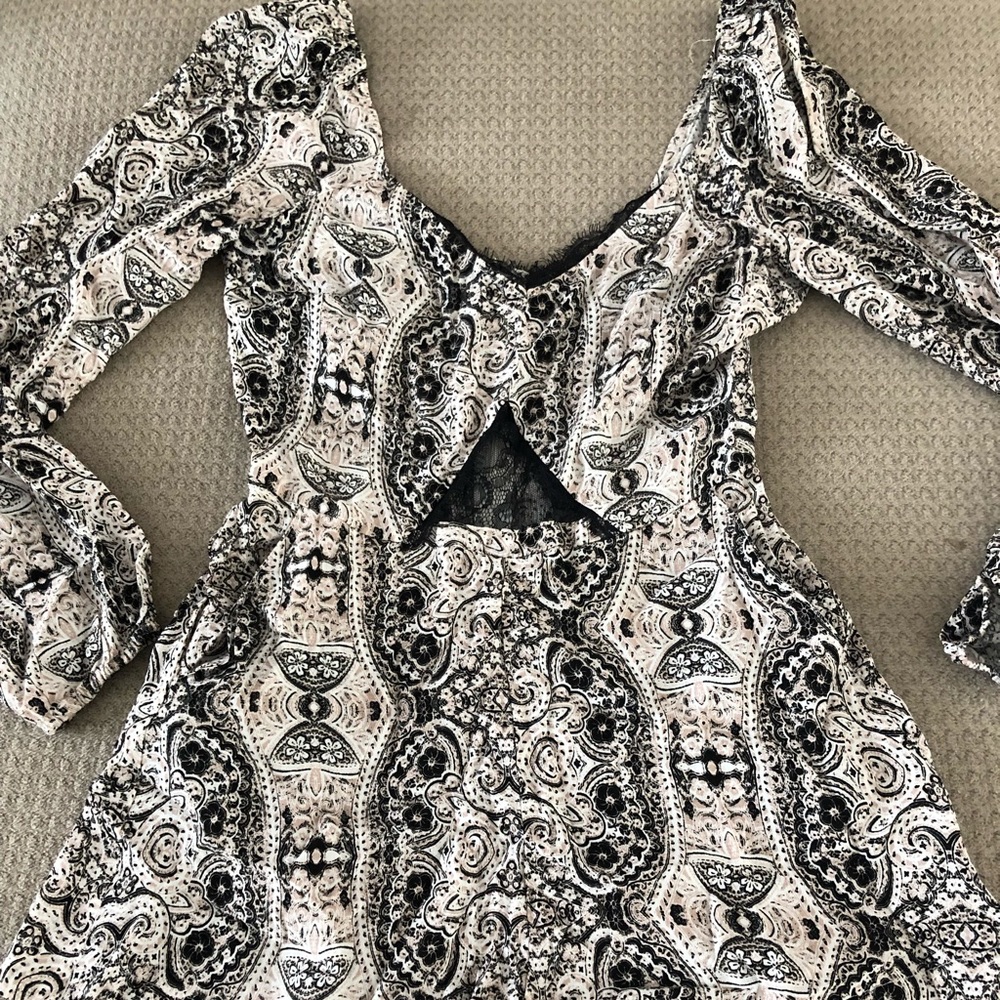 Long sleeve romper